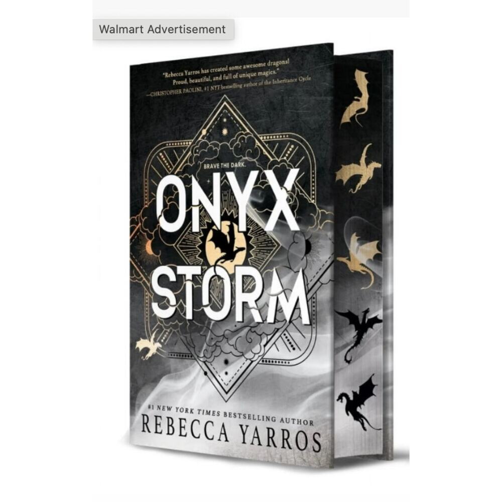 Onyx Storm Deluxe‎ Limited Edition Rebecca Yarros 2025 Book